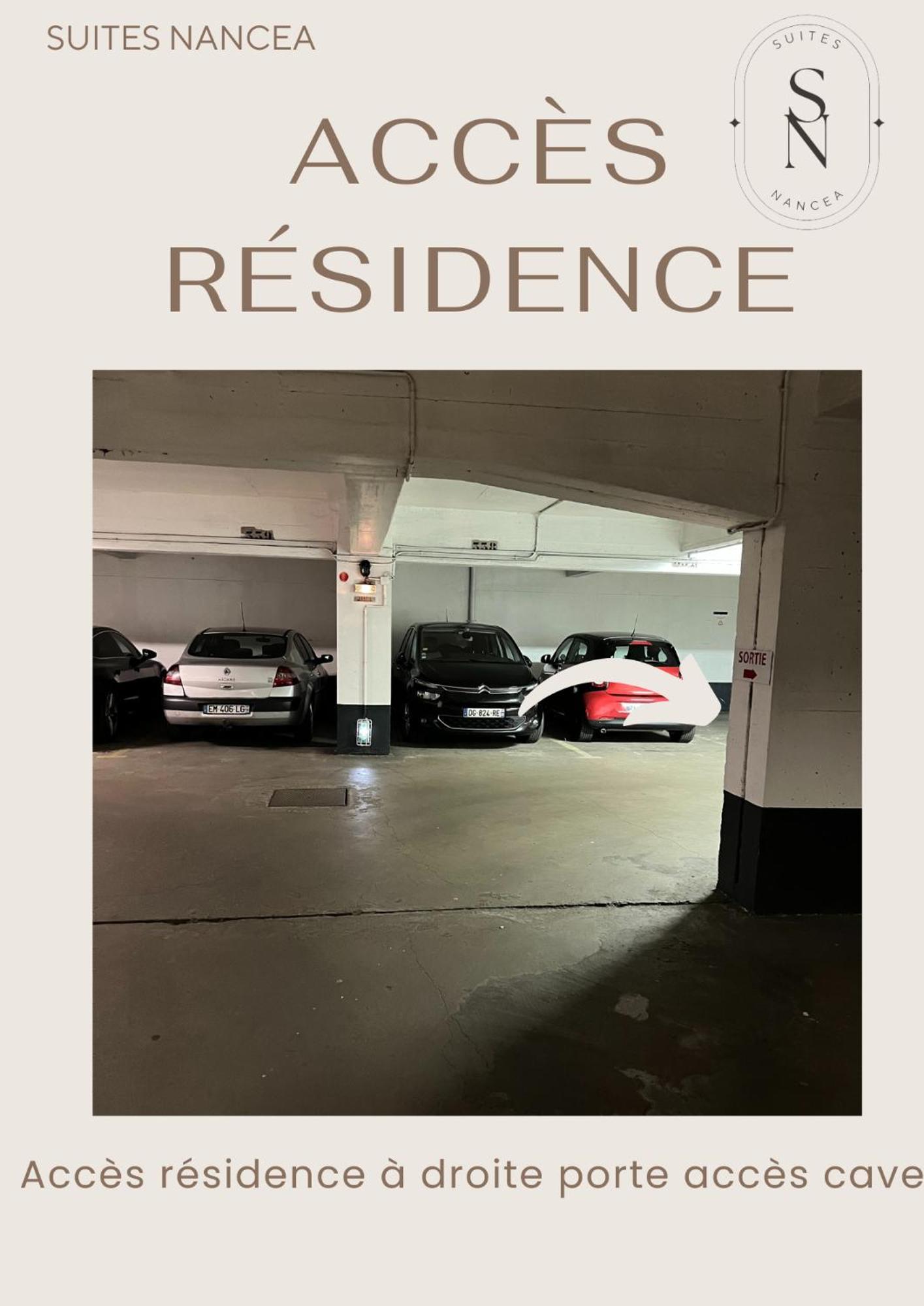 Vue Sur Le Palais - Nancy Gare Congres - Parking - T3 Daire Dış mekan fotoğraf